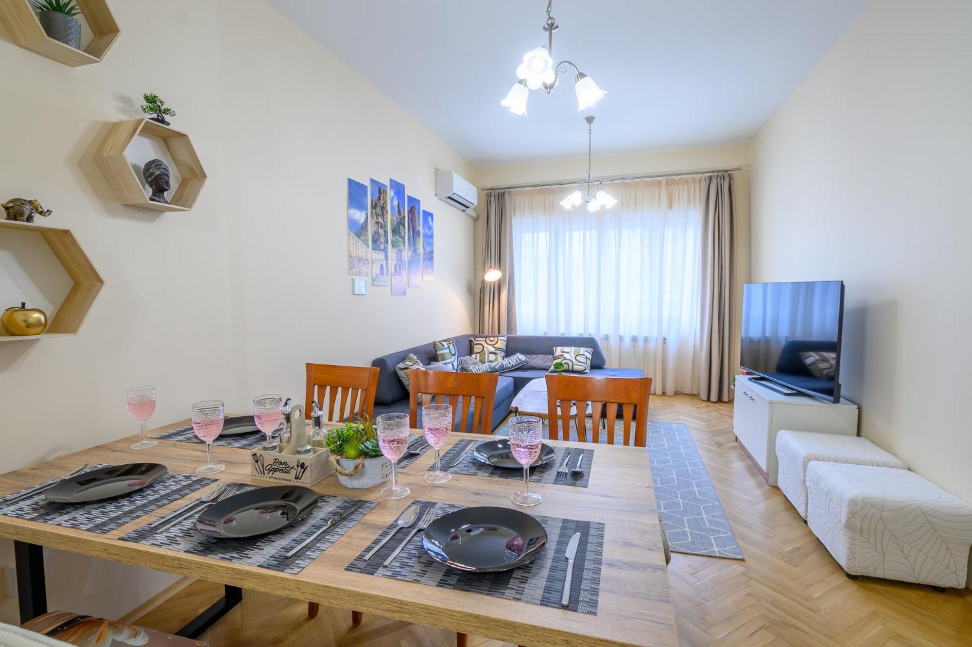 Grand Luxury By Ndk And National Stadium With Free Parking Apartment Sofia